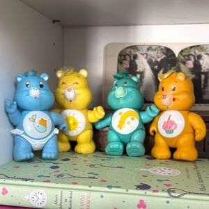 Care Bears 1983 PVC figurines lot